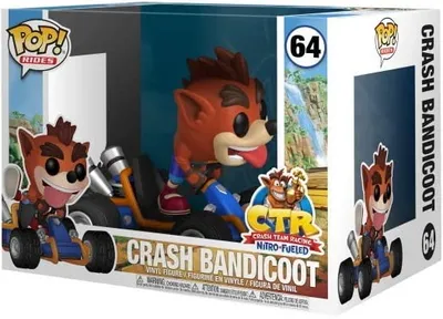 Produktbild von Rides - Crash Bandicoot 64 - Funko Pop! - Vinyl Figur
