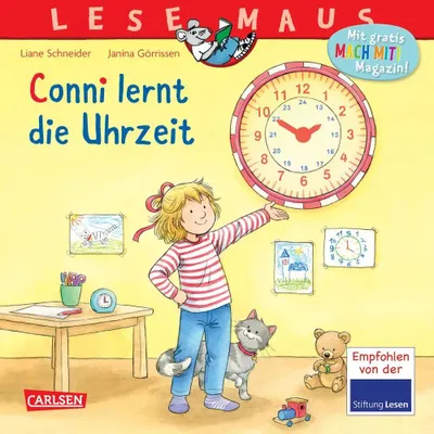 Obrázok produktu pre LESEMAUS 190: Conni lernt die Uhrzeit