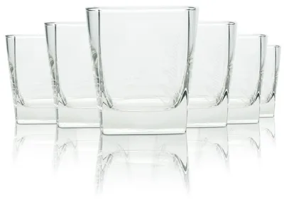 Produktbild von 6x Ballantines Whiskey Glas Tumbler 300ml On Ice Gläser Nosing Tasting Bar