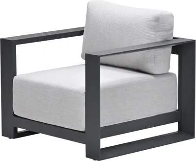 Produktbild von Garden Impressions Levanto Lounge Stuhl - carbon black - valley sand