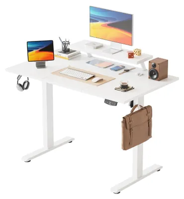 Produktbild von Höhenverstellbarer Schreibtisch mit Flexibler Monitorhalterung