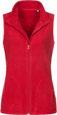 Immagine prodotto di Stedman Gilet attivo in pile da donna AB298 (L) (Scarlatto)