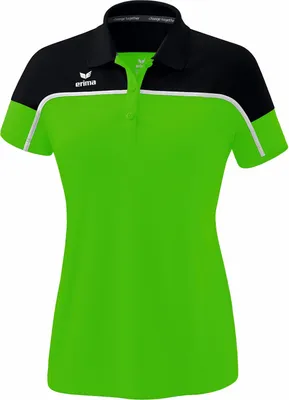 Produktbild von Erima Change By Erima Poloshirt Grün/Schwarz/Weiß - 44