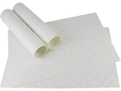 Immagine prodotto di Tovaglietta MODERNA bianca da 4 pezzi come decorazione della tavola