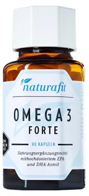 Zdjęcie produktu dla kapsułki naturafit Omega 3 Forte, 90 kapsułek