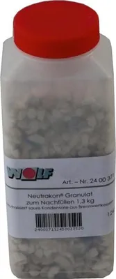 Produktbild von Wolf Neutralisationsgranulat 1,3kg Nachfüllpackung, Gasbrennwert
