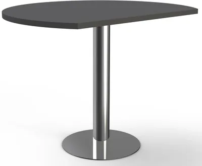 Produktbild von Besprechungsansatztisch Artline 100x72-82cm anthrazit