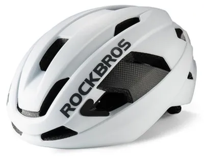Produktbild von Rockbros LK-15 Carbonfaser-Fahrradhelm 58-62 cm Weiß