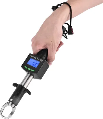 Obrázek produktu pro 3 v 1 Digitální váha na ryby 25kg/55lb Fish Lip Gripper Grabber s 1M měřicí páskou