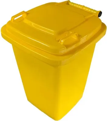 Obrázek produktu pro Popelnice D50BY 50L žlutá plastová