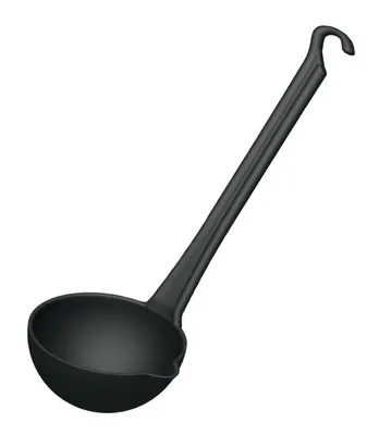 Imagen del producto de PA+plus Paderno Schöpflöffel kurz 6 Polyamide schwarz 12969-06