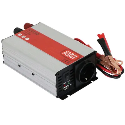 Obrázek produktu pro Carpoint měnič 12 V > 230 V, 600 W, s připojením na baterii