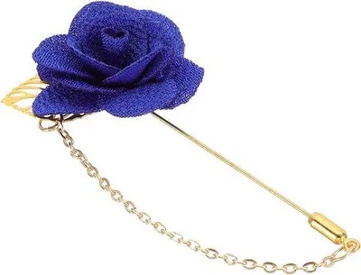Produktbild von Halterketting mit Bürstenanhänger in Hellblau für Hochzeit und Party