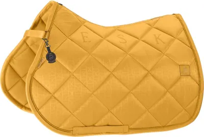 Produktbild von Eskadron Platinum Schabracke " GLOSSY BIT " Form - Vielseitigkeit Farbe - golden yellow