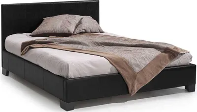 Produktbild von Doppelbett Miro 140x200 - schwarz