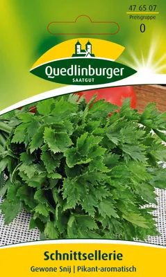 Produktbild von Quedlinburger Saatgut - Schnitt-Sellerie Gewone Snij - Samen - 476507
