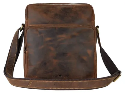 Produktbild von GREENBURRY Umhängetasche Vintage Reporter Bag Brown braun