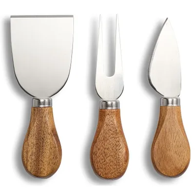 Immagine prodotto di Set di coltelli da cucina, lame per tagliare il formaggio, utensili da cucina di alta qualità.