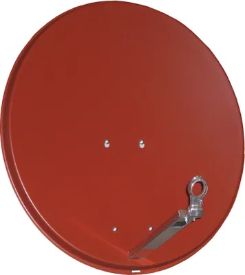 Produktbild von Sky Vision 75 cm Satellitenschüssel dunkelrot Alu, einfach