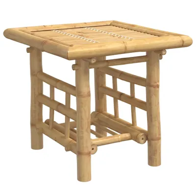 Image de vidaXL Table d'appoint 45x45x45 cm bambou