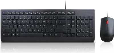 Obrázek produktu pro Lenovo 4X30L79883, Plná velikost (100 %), Kabel, USB, QWERTY, Černá, Obsahuje myš