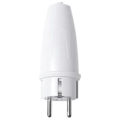 Produktbild von Merten 125463, Typ F, Grau, IP44, 250 V, 16 A, 1 Stück(e)