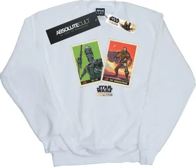 Produktbild von Star Wars - "The Mandalorian" Sweatshirt für Herren BI46334 (XXL) (Weiß)