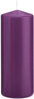 Produktbild von Wiedemann 218117.075 Stumpenkerze - 120 x 60 mm, brombeer