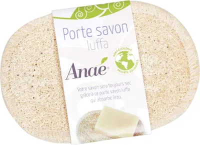 Produktbild von Seifenschale aus pflanzlichem Luffa-Schwamm