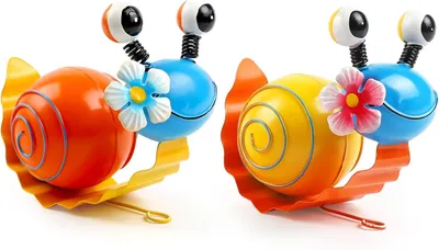 Imagen del producto de Figura decorativa de caracol, hecha de metal, resistente a la intemperie, ideal para jardín, terraza o balcón