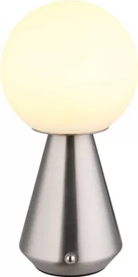 Immagine prodotto di Lampada da tavolo a LED, argento, touch, dimmerabile, H 23,5 cm