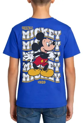 Produktbild von Mickey & Minnie Mickey Mouse Original 1928 Teenager T-Shirt, 152/164 (12-14 Jahre), Royalblau