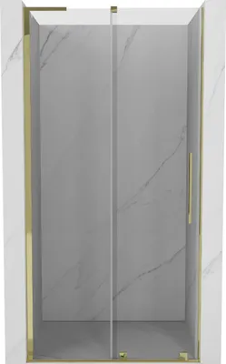 Produktbild von Mexen Velar L Duschschiebetür 90 cm, transparent, gold - 871-090-003-01-50