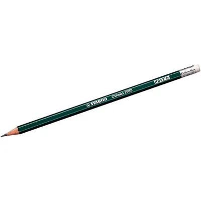 Produktbild von Bleistift mit Radiergummi - STABILO Othello - Einzelstift - Härtegrad HB
