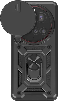 Produktbild von Mayaxess, Hülle Xiaomi 15 Ultra Ring Kameraschutz, Schwarz