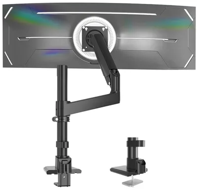 Produktbild von Monitorarm für Bildschirme mit 17 bis 60 Zoll, Desktop-Monitorhalterung mit VESA-Standard 75/100 mm
