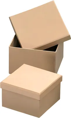 Produktbild von KNORR PRANDELL Boxen-Set 115 x 115 x 75 cm 10 x 10 x 88 cm Pappe natur