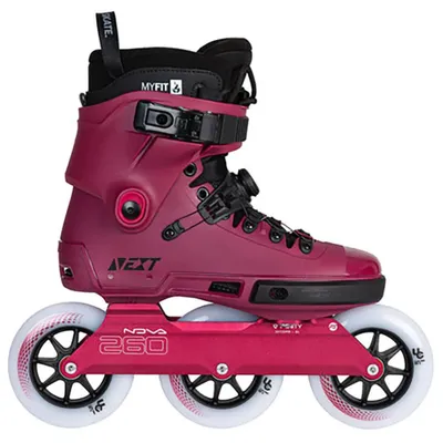 Immagine prodotto di Powerslide Next 110, pattini a rotelle in linea, colore rosa, taglia EU 44-45, colore rosa, taglia EU 44-45