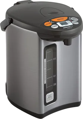 Productafbeelding van Waterkoker Warmer - Heetwater Dispenser - Direct Heet Water - Temperatuur Controle - 3 Liter - Bruin