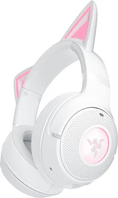 Produktbild von Over-Ear- Headset Mit Bluetooth RGB Gaming-Headset mit leuchtenden Katzenohren (Bluetooth 5.2 mit Gaming-Modus, TriForce 40mm Treiber, Kätzchenohren