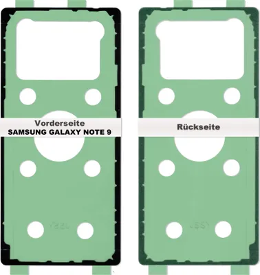 Produktbild von Samsung Galaxy Note 9 Akkudeckel Kleber Folie Backcover Rahmen Dichtung Glue Adhesive