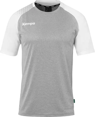 Produktbild von KEMPA Ambition 28 Shirt , Größe:S, Farben:dark grau melange/weiß
