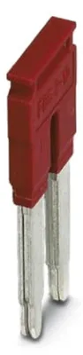Produktbild von Phoenix Contact Steckbrücke, Rastermaß: 10,2mm, Polzahl: 2, rot, 10 Stk.