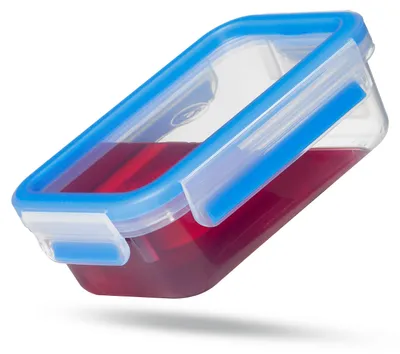 Obrázek produktu pro EMSA 513576, Krabice, Obdélníkový, 0,6 l, Průhledná, Polypropylen (PP), Termoplastický elastomer (TPE), Německo