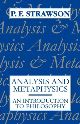 Produktbild von Analysis and Metaphysics