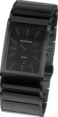 Produktbild von Jacques Lemans Dublin 1-1939C Herrenarmbanduhr Mit Keramikelementen