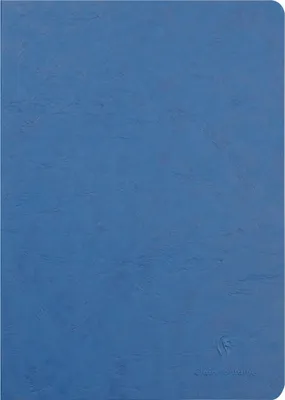 Produktbild von Clairefontaine 5x Age Bag Notizbuch A4, 48 Blatt liniert mit Rand Blau 733064C