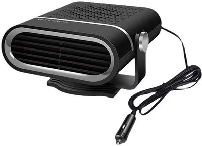 Immagine prodotto di Riscaldatore portatile per auto con funzione sbrinante, 12 V 150 W, riscaldatore per l'abitacolo, nero