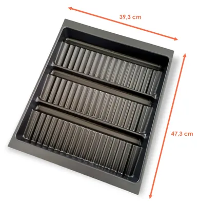 Immagine prodotto di 2.06 Inserto per spezie 500/50 grigio ardesia 870 Plastica