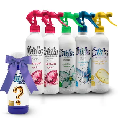 Produktbild von Angebot: Lufterfrischer Treasure (2x), Jasmin, Meadows, Mango Papaya + Überraschungsgeschenk.